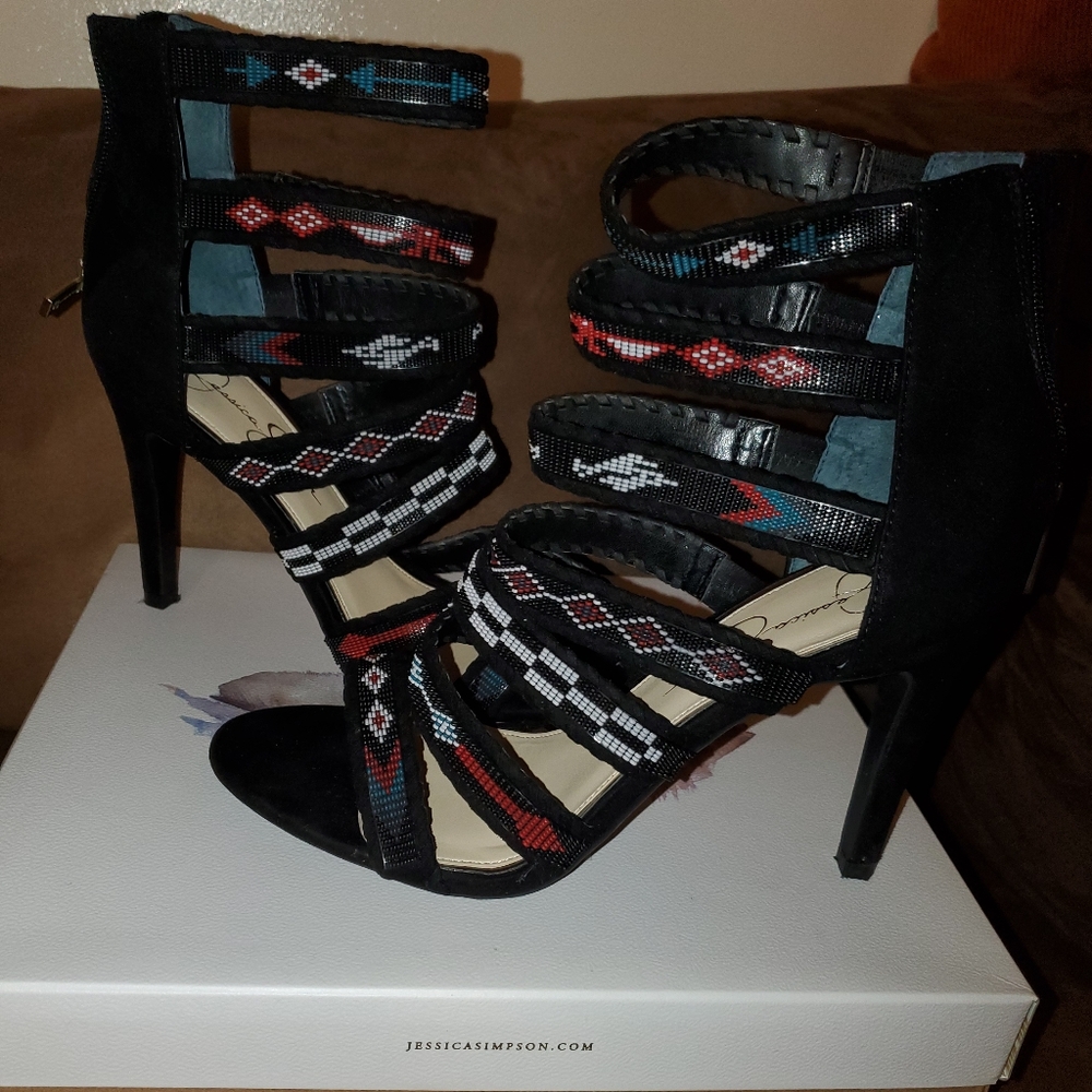 Jessica Simpson sandal heels